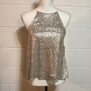 Taylor & Sage Sequin Top NWT Sm
